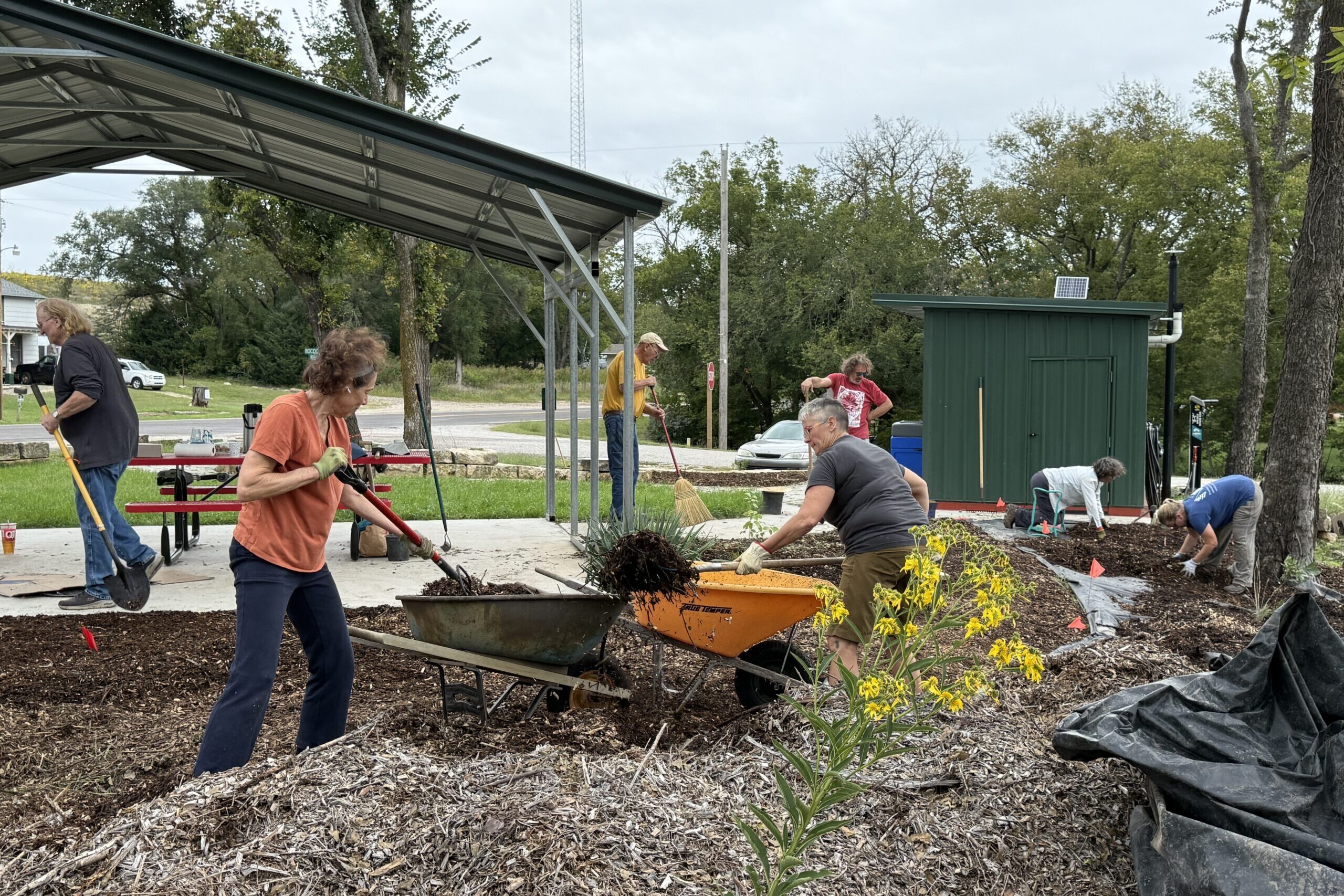 Community Native Garden Planting at The Green